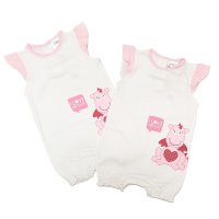 PKX01: Baby Girls Romper (NB-24 Months, slight fault, see description)